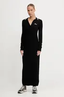 Šaty Guess LAVINIA černá barva, maxi, V5BK06 Z0572