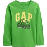 GAP V-BF LS GR T Dětské tričko, zelená, velikost 4Y