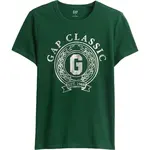 GAP V-FRCH SS FAV CREW GRAPHIC Dámské tričko, zelená, velikost