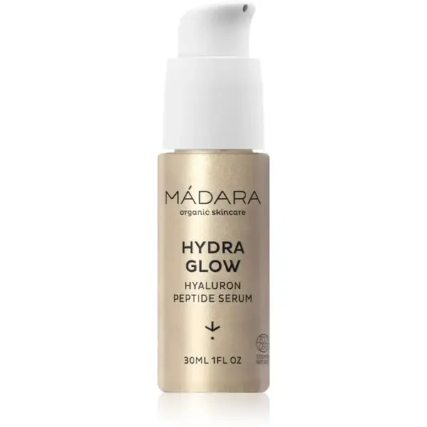 MÁDARA Hydra Glow Hyaluron Peptide Serum hyaluronové sérum s peptidy 30 ml