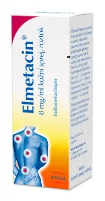 Elmetacin drm.spr.sol.1x100ml 1%