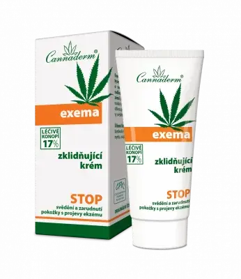 Cannaderm Exema zklidňující krém 50g