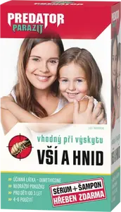 Predator Parazit 2x100 ml+hřeben