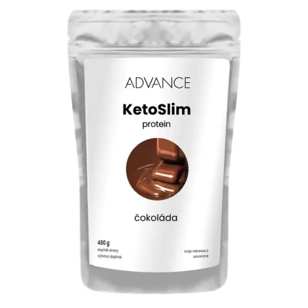 ADVANCE KetoSlim - příchuť čokoláda 480 g