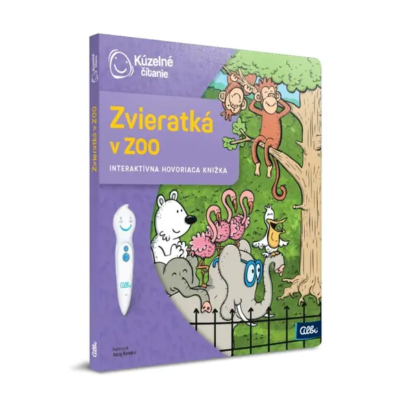 Kniha Zvieratká v ZOO ALBI