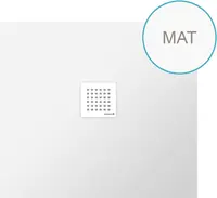 Polysan Flexia - Sprchová vanička 100x90 cm, matná biela 72925MAT