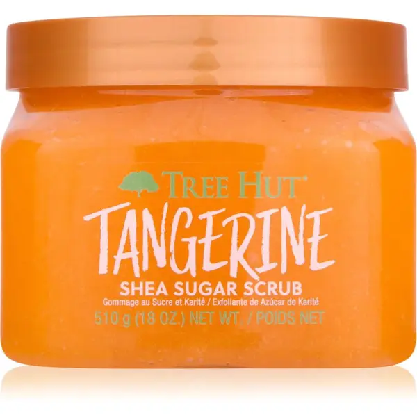 Tree Hut Tangerine cukrový peeling s bambuckým maslom 510 g