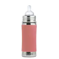 Pura nerezová dojčenská fľaša 325ml - Rose