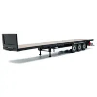 1:24 Príves plachtový -1:24 TRANSPORT TRAILER BLACK - SOLIDO - S2400506