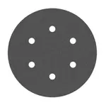 Bosch Príslušenstvo - Brúsny papier P320, priemer 150 mm, 5 ks 2608605129