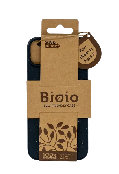 Eko pouzdro Forever Bioio pro Apple iPhone 14 Plus, černá