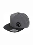 Meatfly kšiltovka Finester Snapback Dark Grey | Šedá | Velikost One Size