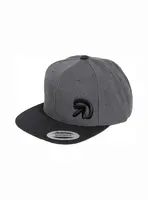 Meatfly kšiltovka Finester Snapback Dark Grey | Šedá | Velikost One Size