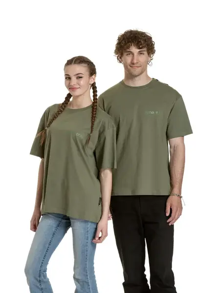Meatfly unisex tričko Minimal Olive | Zelená | Velikost S/M | 100% bavlna