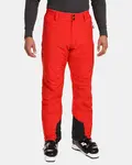 Pánské lyžařské kalhoty kilpi gabone-m červená xls