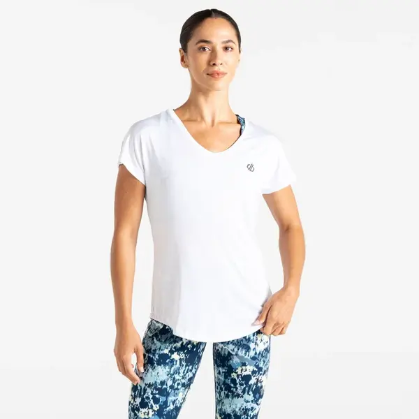 Dámské funkční tričko dare2b vigilant bílá 40