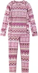 Dětský merino termo set reima taitoa růžová 140