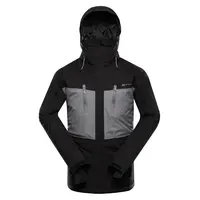 Pánská lyžařská budnda s membránou ptx snow alpine pro comed černá xl big