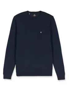 Volcom pánský svetr Uperstand Sweater Navy | Modrá | Velikost L
