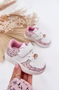 Boto Dětské tenisky sportovní boty jednorožci růžové Thalia