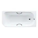 Kaldewei Advantage - Obdélníková vana Saniform V1 Star 332, 160x70 cm, s otvory pro madla, antislip, Perl-Effekt,  bílá 134030003001