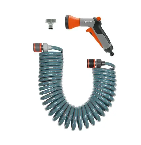 Gardena - Set spirálové hadice, koncovek a sprchy Original System 4647-20