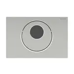 Geberit Sigma10 - Elektronické ovládání splachování, síťové napájení, kartáčovaná/leštěná nerez 115.890.SN.6