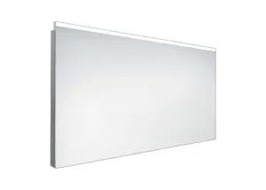 Nimco Zrcadla - Zrcadlo s LED osvětlením, 100x60 cm, hliník ZP 8004