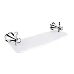 Nimco Lada - Police, 40 cm, bílý umělý kámen/chrom LA 19091UK-40-26