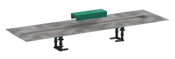 Hansgrohe uBox universal - Instalační sada lineárního sprchového žlabu 900, nerez 56013180