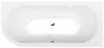 Polysan Vany - Asymetrická vana VIVA R 185, 185x80x47 cm, pravá, bílá 72129