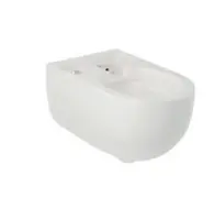 Kludi CleanTronic - Závěsné WC pro bidetovou jednotku SMART, Rimless, Spiralflush, lesklá bílá 16WCW0043