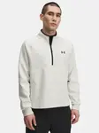 Pánská mikina Under Armour UA Unstoppable Flc Half Zip-WHT - Pánské