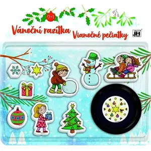 Moje první razítka Vánoce