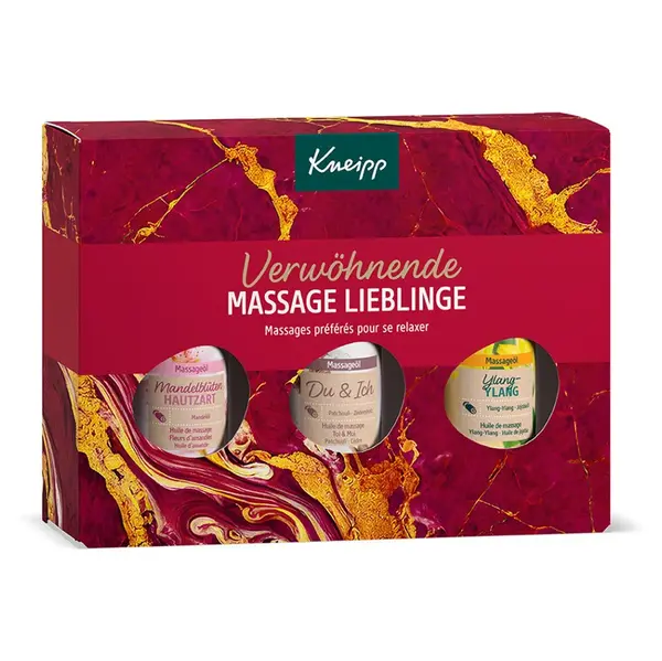 KNEIPP Masážní oleje 3 x 20 ml Dárkové balení