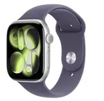 APPLE Watch 11 GPS 42mm Silver Aluminium Case with Purple Fog Sport Band - S/M