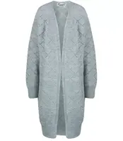 Pri Long warm openwork cardigan IZABELLA
