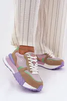 BIG STAR SHOES Semišové Dámské Tenisky Na Platformě Big Star