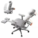 NEWTRAL MagicH-GPRO Ergonomic Chair with Footrest Gray