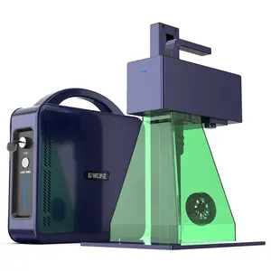 Gweike G2 MAX 50W Fiber Laser 150x150mm 5mm Depth 90+ Colors Auto Lift