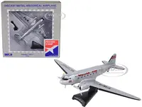 Douglas DC-3 Passenger Aircraft "Trans World Airlines - Victory is in the Air" 1/144 Diecast Model Airplane by Postage Stamp