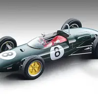 Lotus 21 8 Jim Clark 3rd Place Formula One F1 French GP (1961) Limited Edition to 210 pieces Worldwide 1/18 Model Car by Tecnomodel