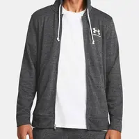 Under Armour Mikina UA Rival Terry LC FZ-GRY - Pánské