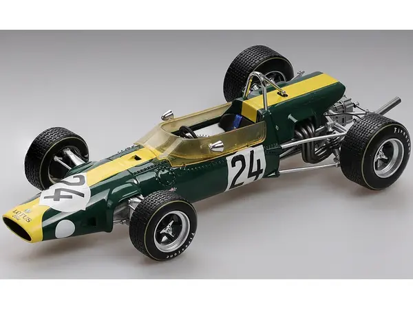 Lotus 48 24 Jackie Oliver Formula One F1 "German GP" (1967) "Mythos Series" Limited Edition to 40 pieces Worldwide 1/18 Model Car by Tecnomodel