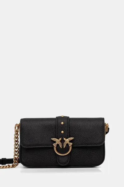 Kožená kabelka Pinko