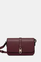 Kabelka Tommy Hilfiger vínová barva, AW0AW17723