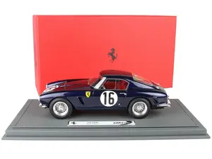 Ferrari 250 SWB 16 Fernand Tavano - "Loustel" (Pierre Dumay) Winner GT3.0 "24 Hours of Le Mans" (1960) with DISPLAY CASE Limited Edition to 99 pieces