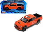 2023 Toyota Tacoma TRD PRO Pickup Truck Solar Octane Orange with Sunroof "Special Edition" Series 1/27 Diecast Model Car by Maisto