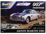 Level 2 Easy-Click Model Kit Aston Martin DB5 James Bond 007 "Goldfinger" (1964) Movie 1/24 Scale Model by Revell