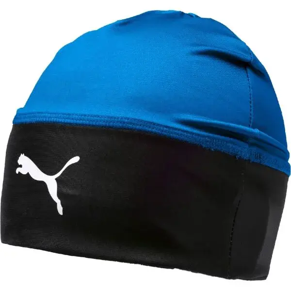 Puma LIGA BEANIE Čepice, modrá, velikost UNI